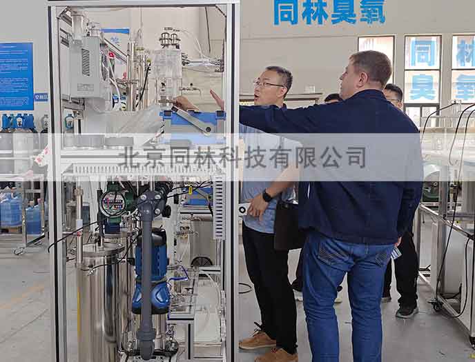 國際水處理SX公司參觀北京同林工廠