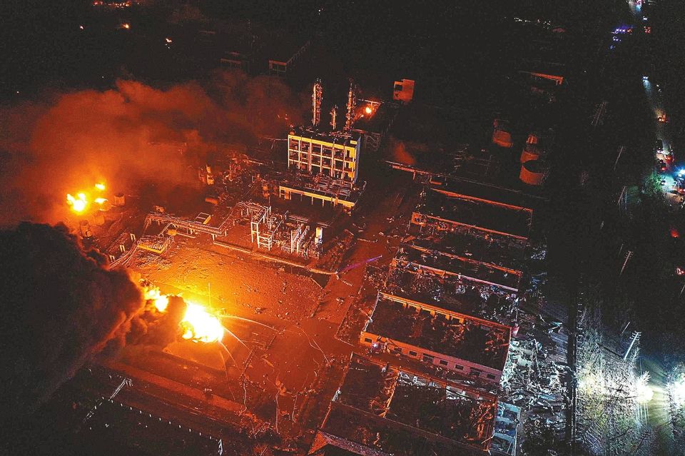 損失慘重的響水“3·21”特重大爆炸事故原因終于查清